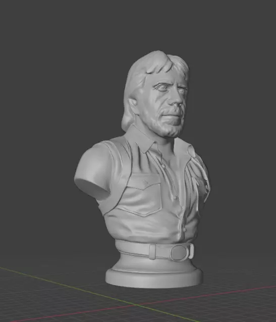 Chuck Norris 3D print model_24