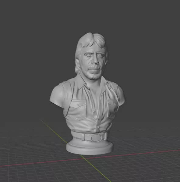 Chuck Norris 3D print model_11