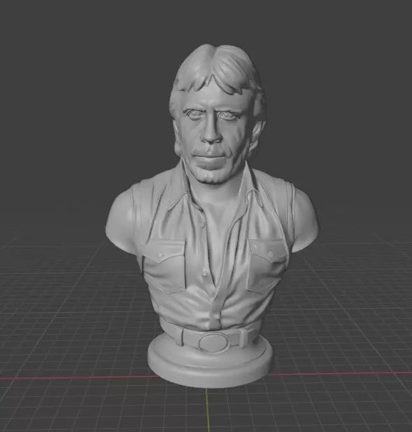 Chuck Norris 3D print model_7
