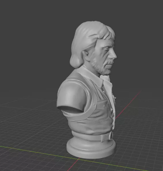 Chuck Norris 3D print model_25