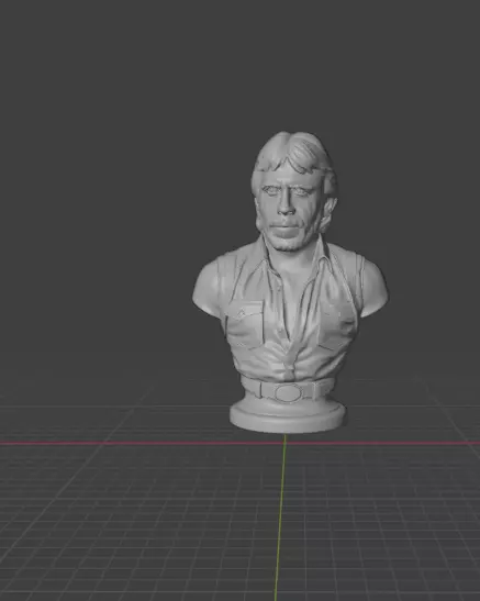 Chuck Norris 3D print model_1