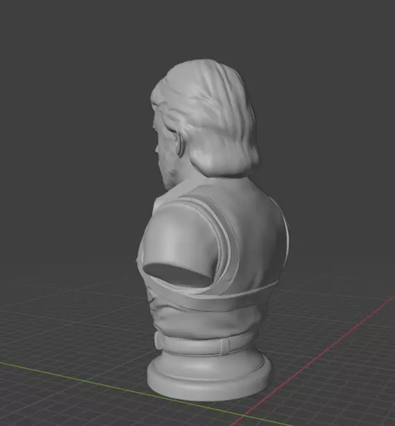 Chuck Norris 3D print model_2