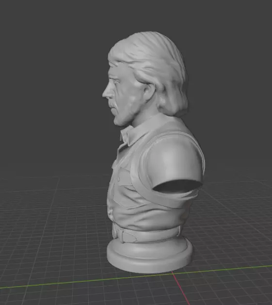 Chuck Norris 3D print model_3