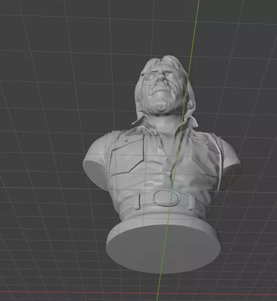 Chuck Norris 3D print model_6