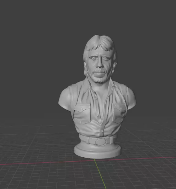 Chuck Norris 3D print model_8