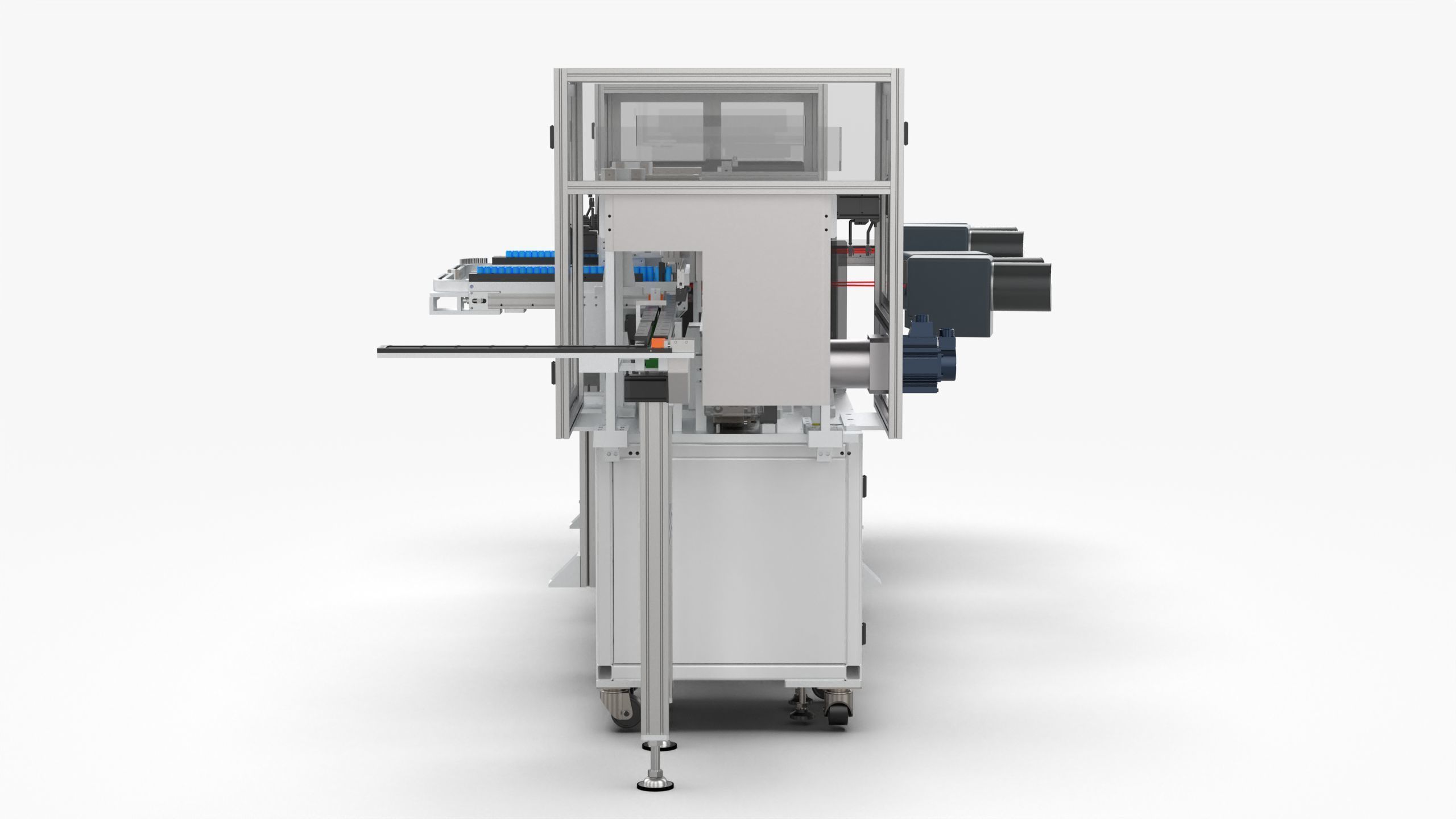 Automatic 18650 Battery X-Ray Testing Machine 3D model_7