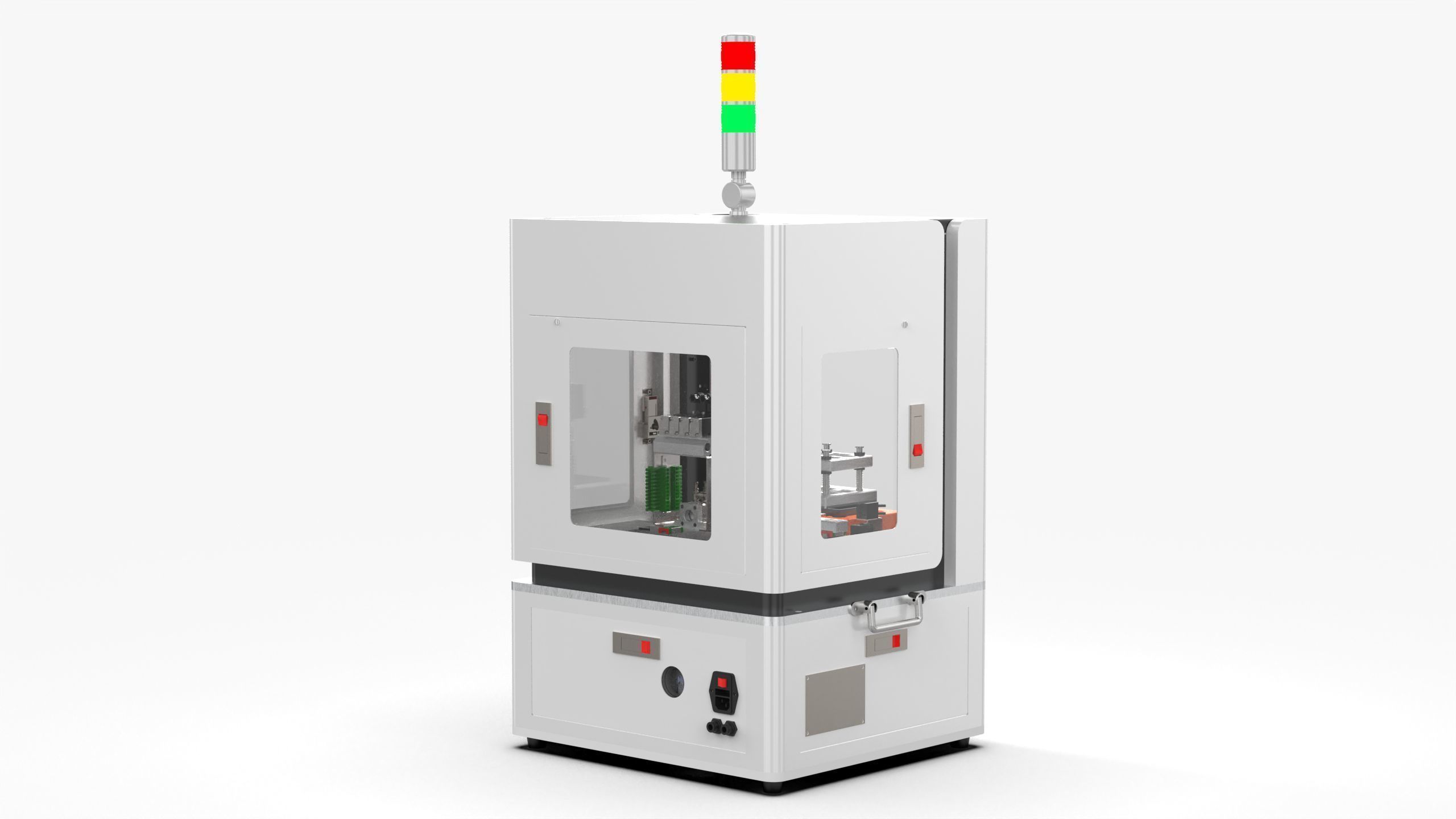 Semi Automatic Labeling Machine 3D model_2