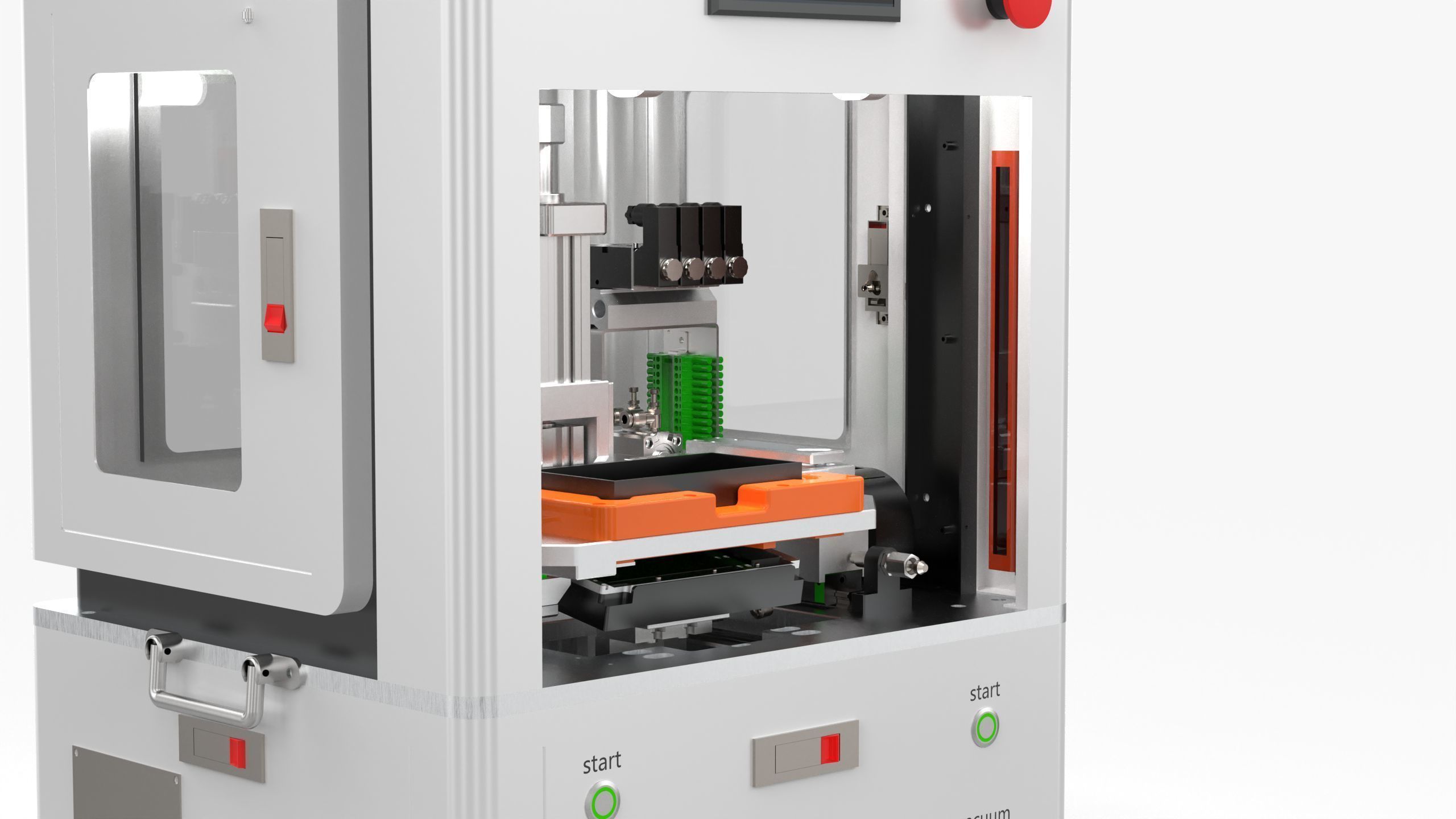 Semi Automatic Labeling Machine 3D model_9