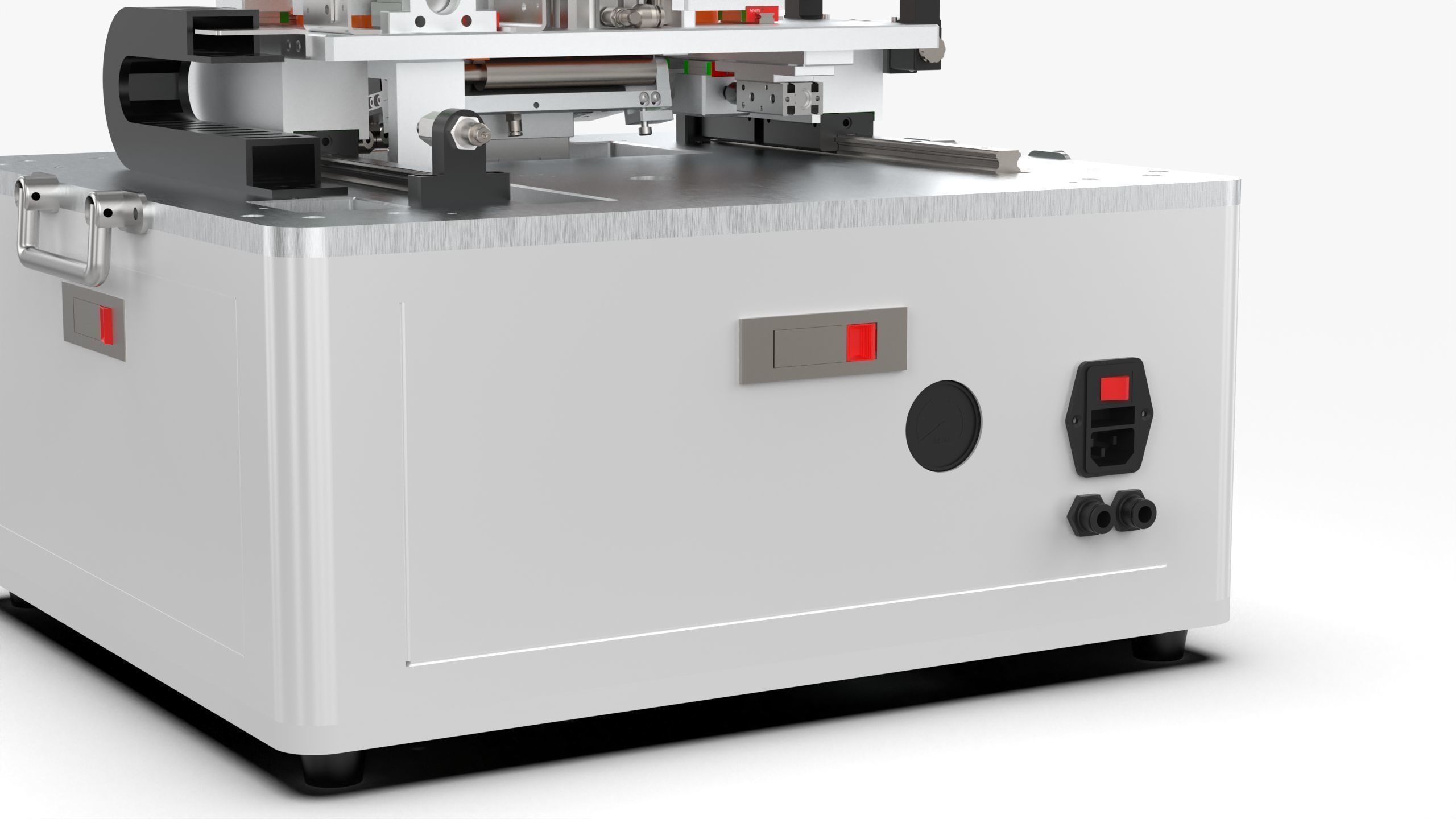 Semi Automatic Labeling Machine 3D model_17