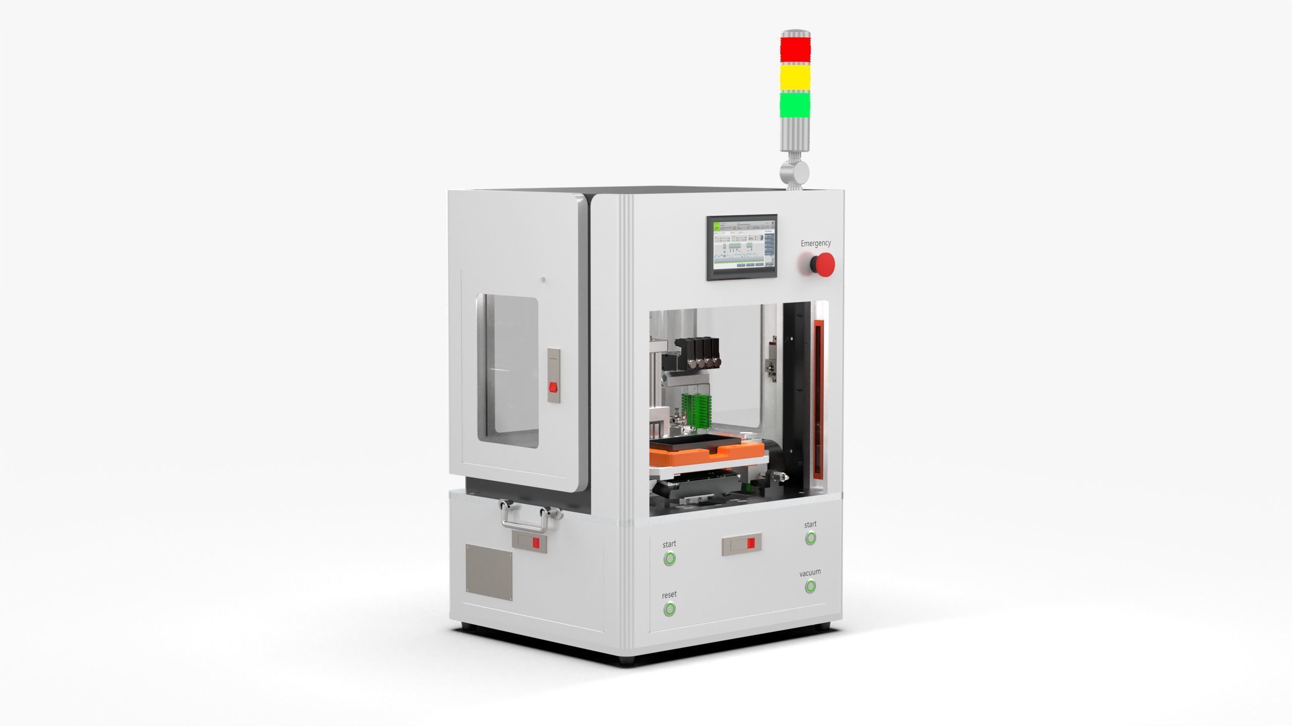 Semi Automatic Labeling Machine 3D model_1