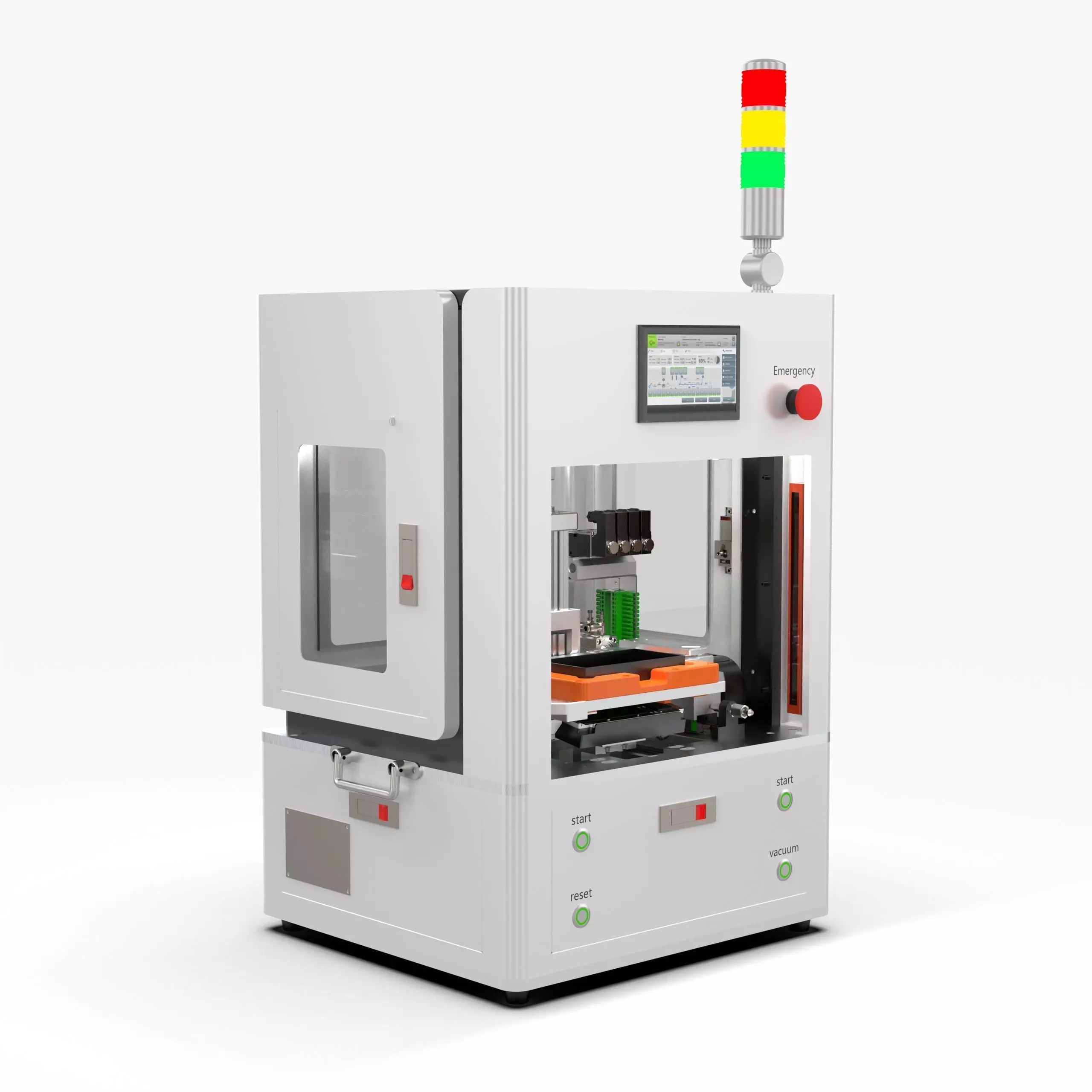 Semi Automatic Labeling Machine 3D model_0