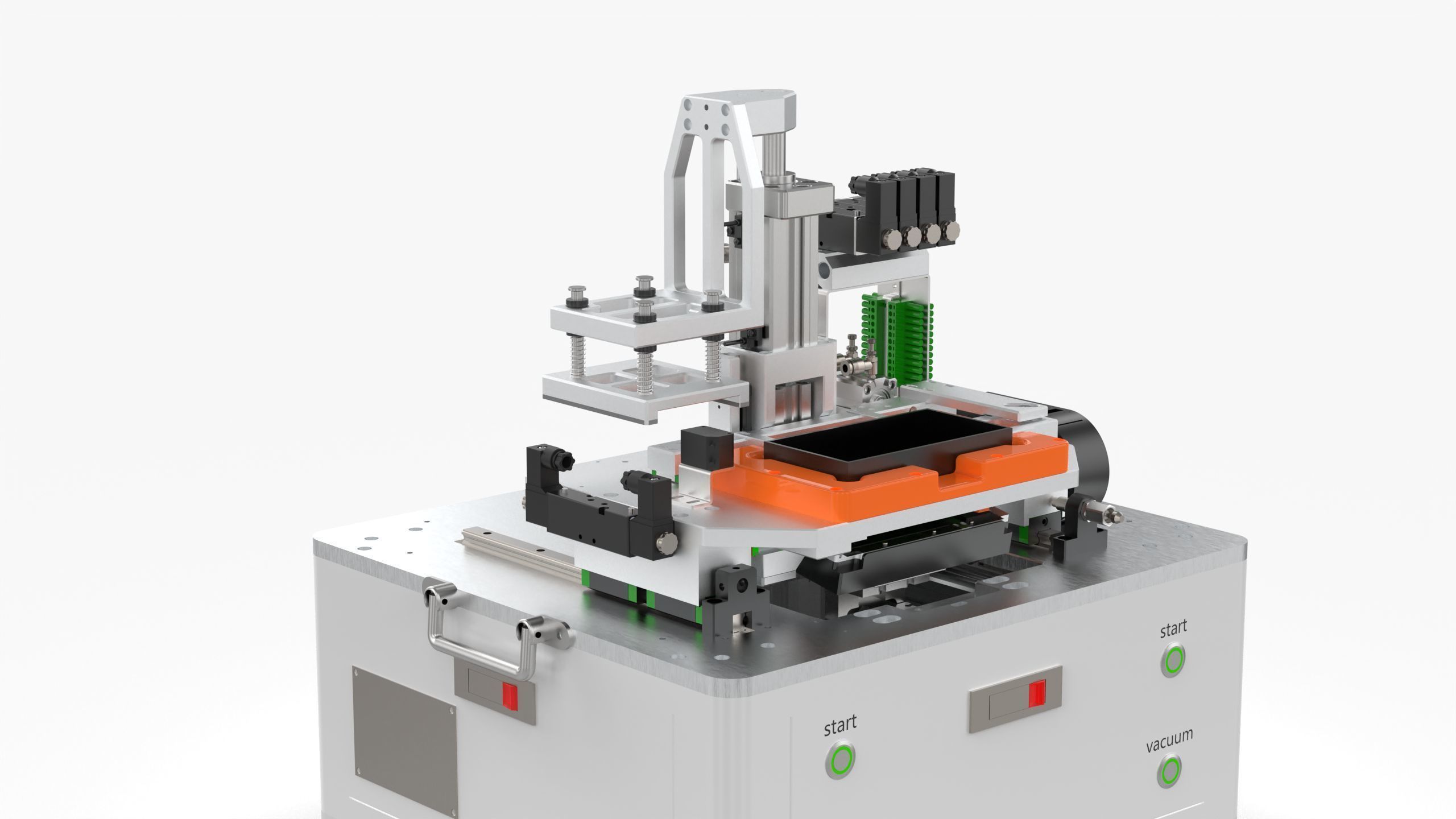 Semi Automatic Labeling Machine 3D model_11