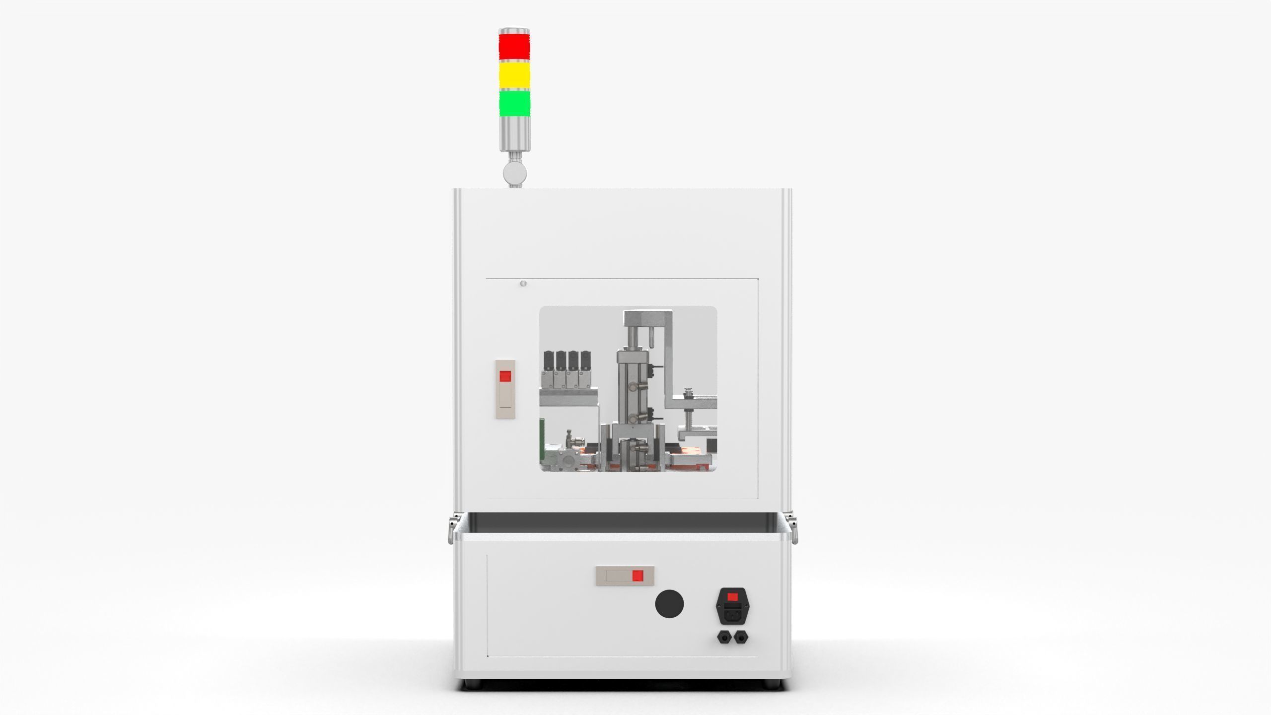 Semi Automatic Labeling Machine 3D model_7
