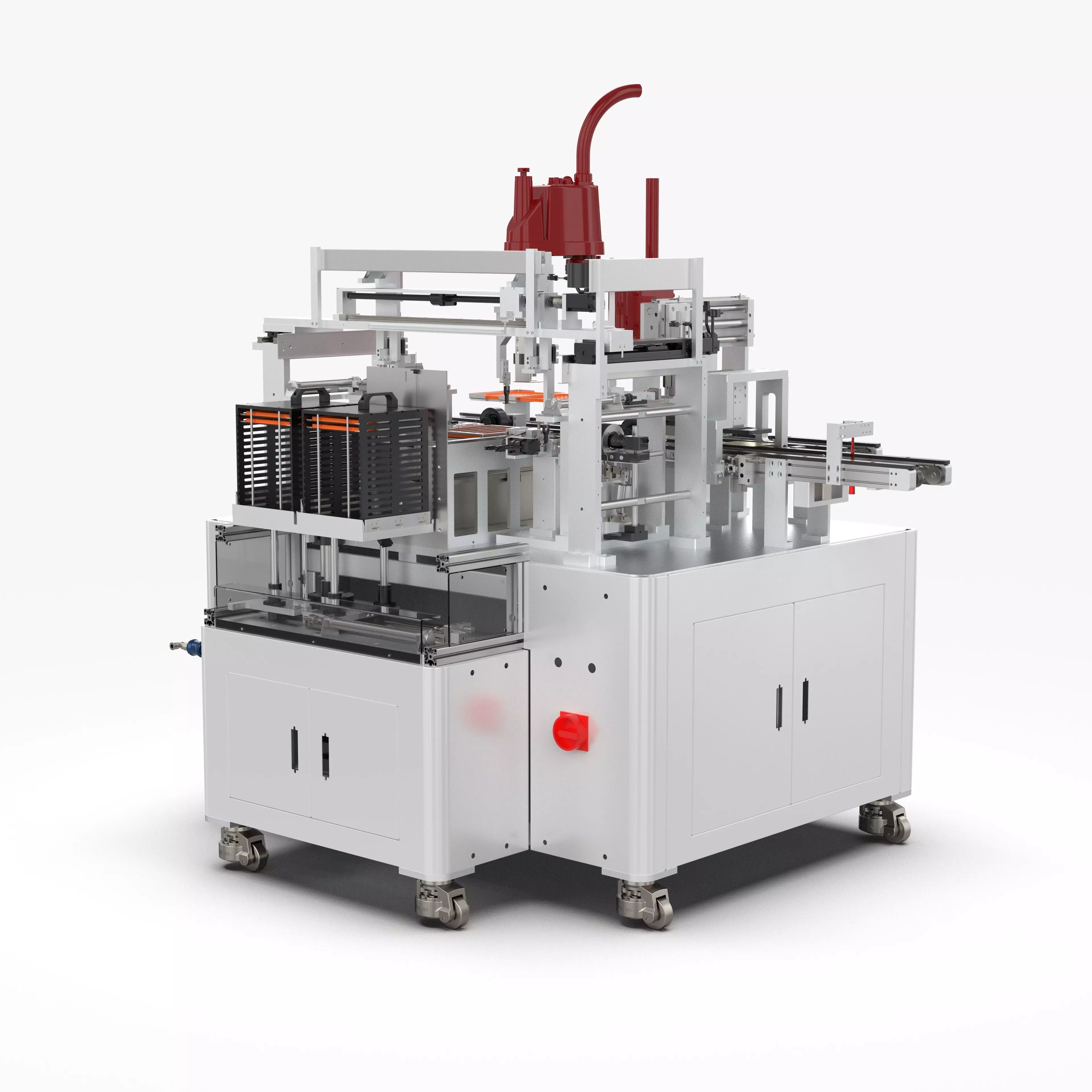 Automatic Battery Arranging Machine 3D model