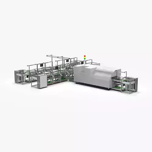 Selective Soldering Production Line 3D model