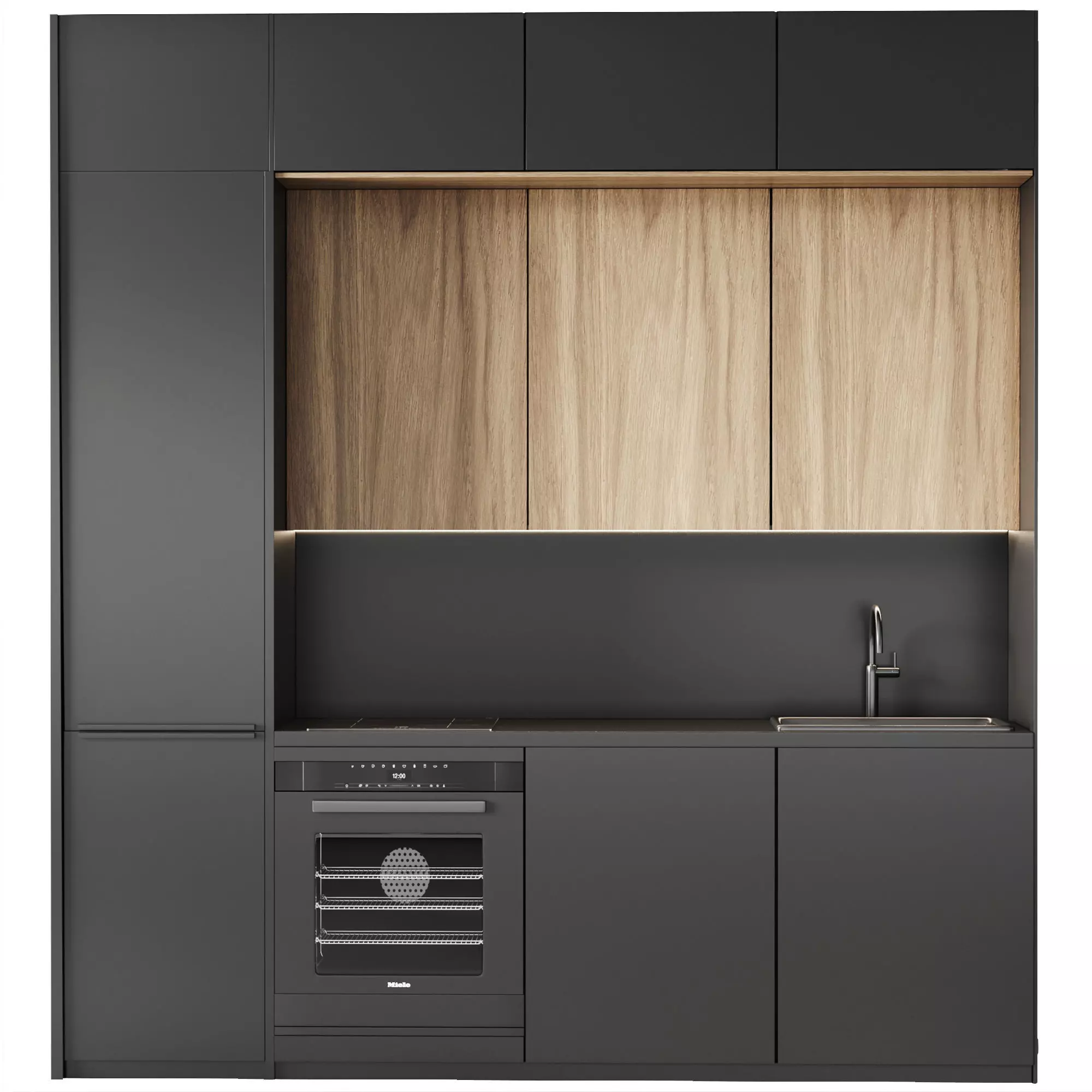  Modern Kitchen 003 3D model_0