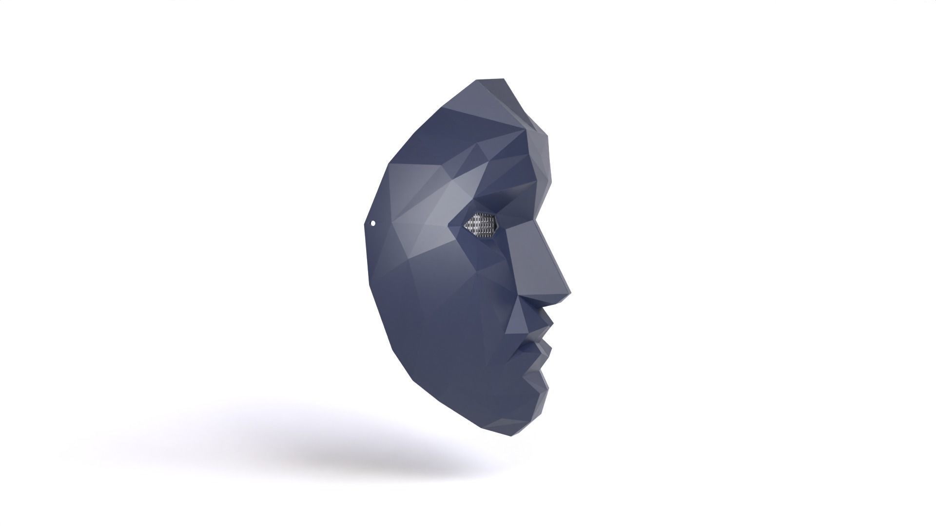 Squid game mask stl for 3d print 3D print model_4