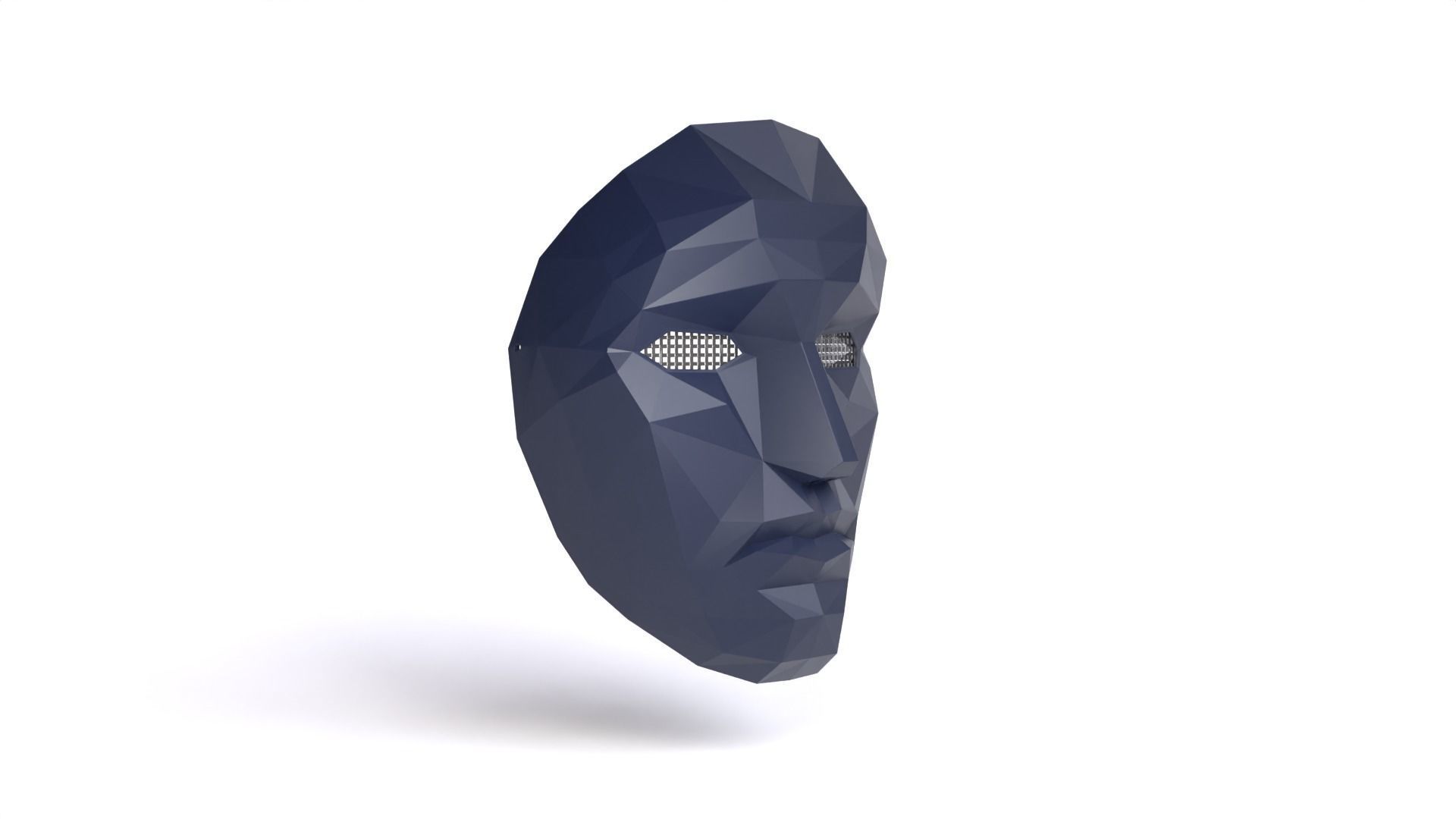 Squid game mask stl for 3d print 3D print model_2