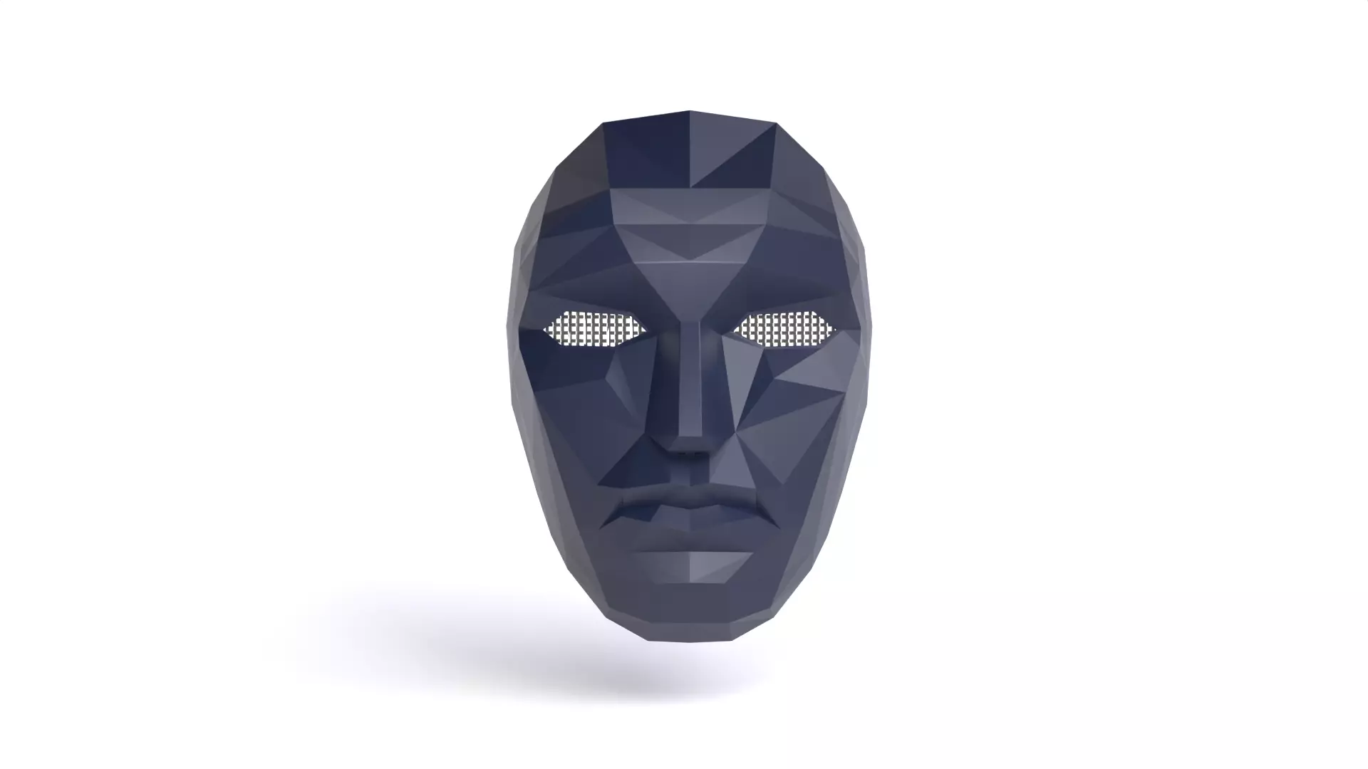 Squid game mask stl for 3d print 3D print model_0