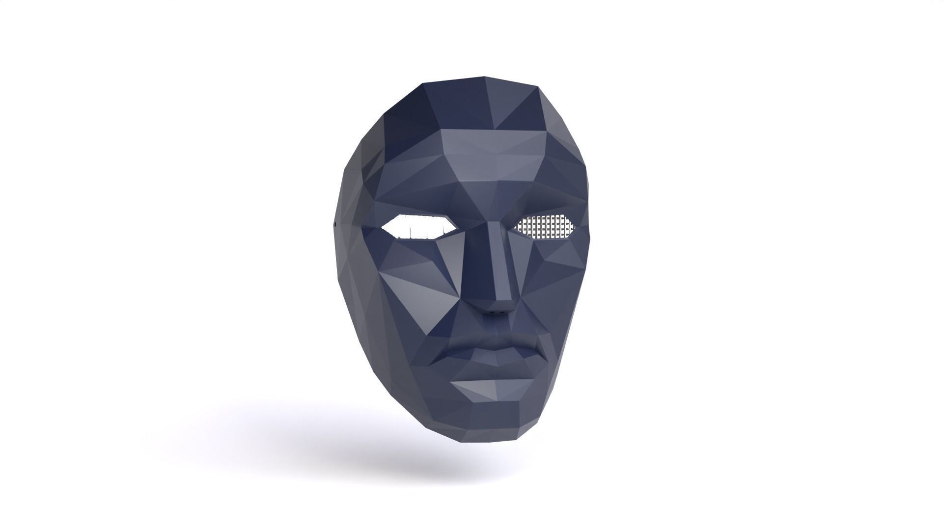 Squid game mask stl for 3d print 3D print model_1