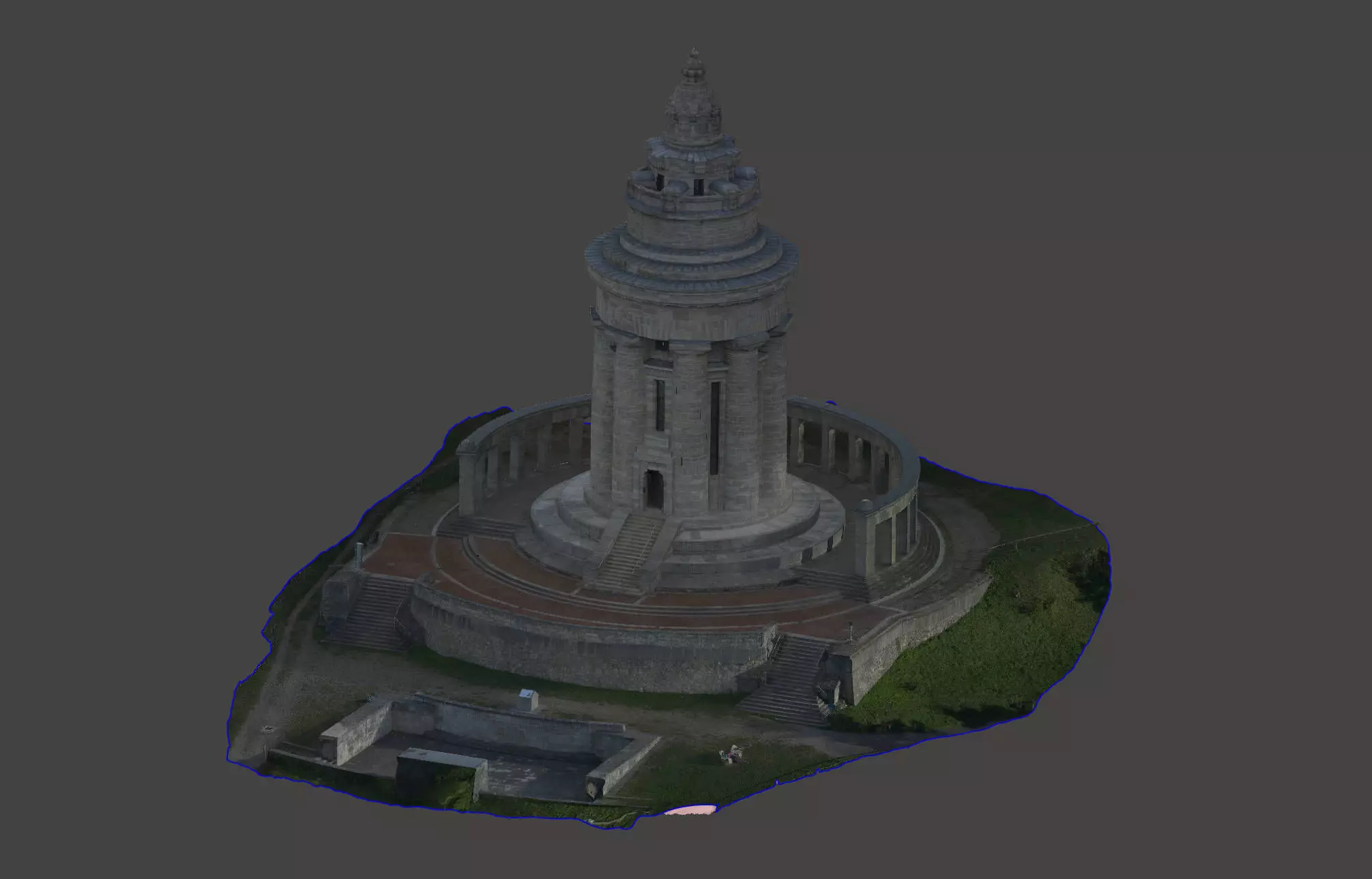 Burschenschaftsdenkmal Free 3D model