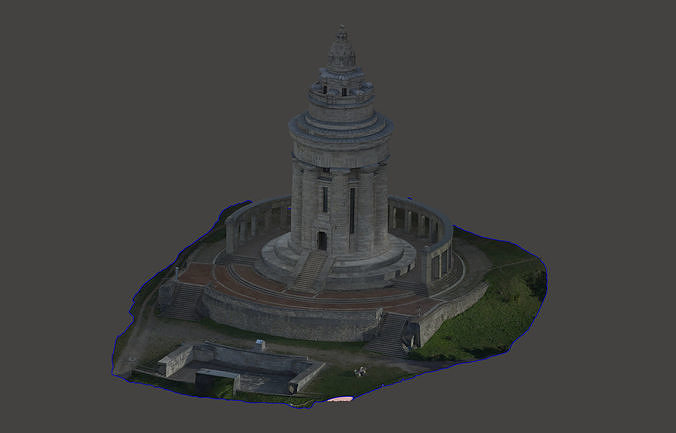 Burschenschaftsdenkmal Free 3D model