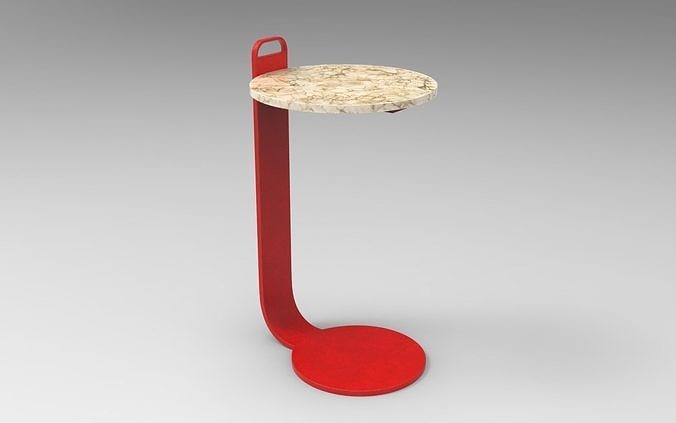 Loris Side Table Low-poly 3D model