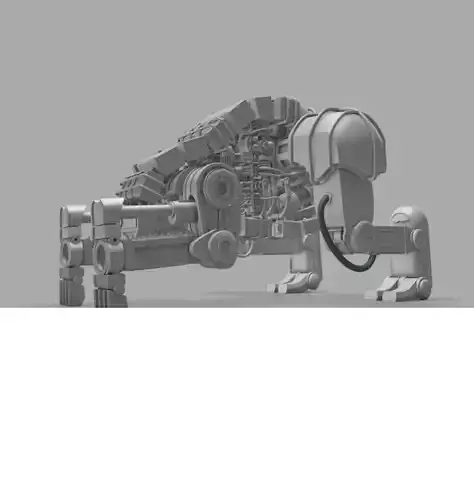 Gorrilla Robot 3D model