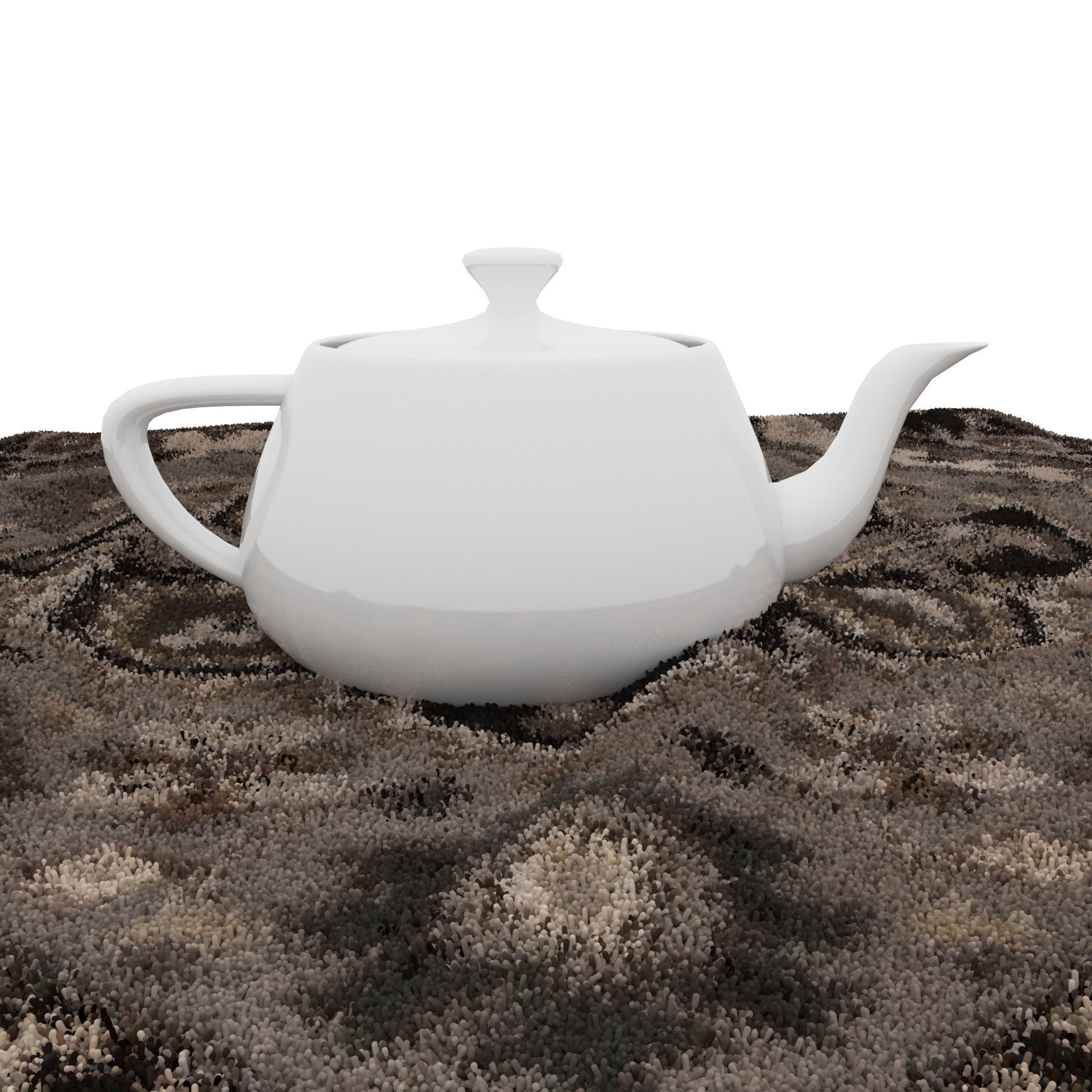 Rugs No 869 Low-poly 3D model_8