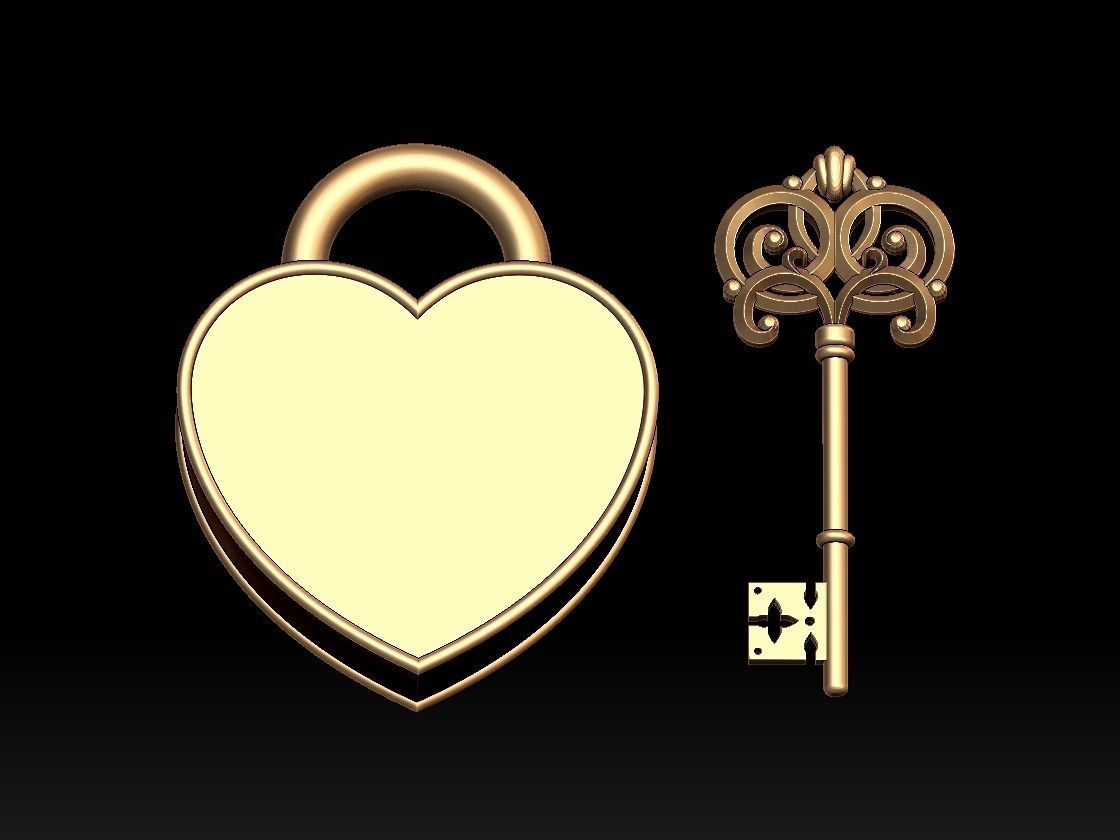 KEY LOCK 3D print model_9