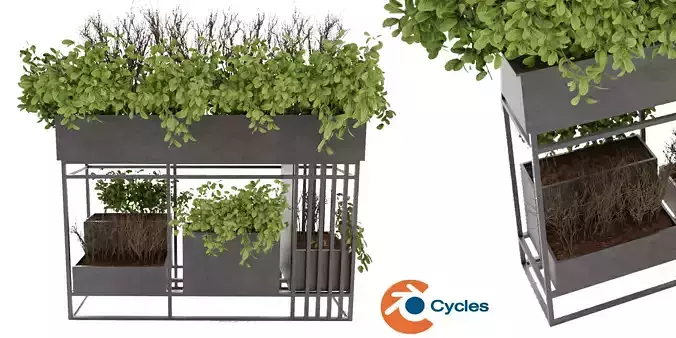 Collection plant vol 13 blender model