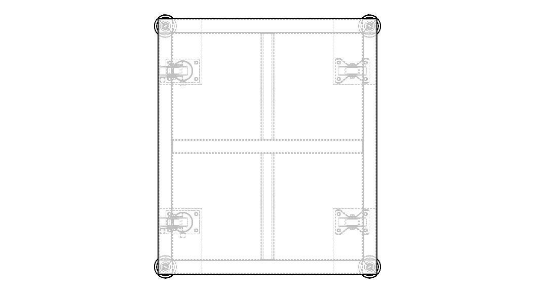 Mobile Steel Workbench WL67 3D model_8