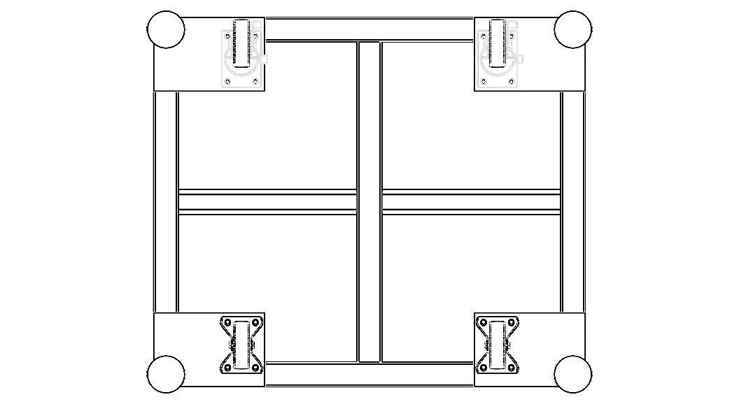 Mobile Steel Workbench WL67 3D model_16