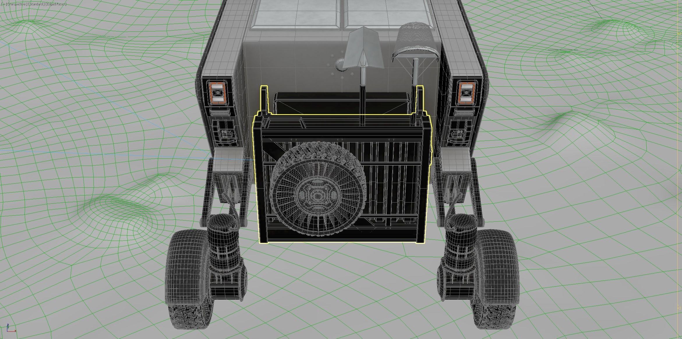 FLEX Moon Rover PBR Low-poly 3D model_18