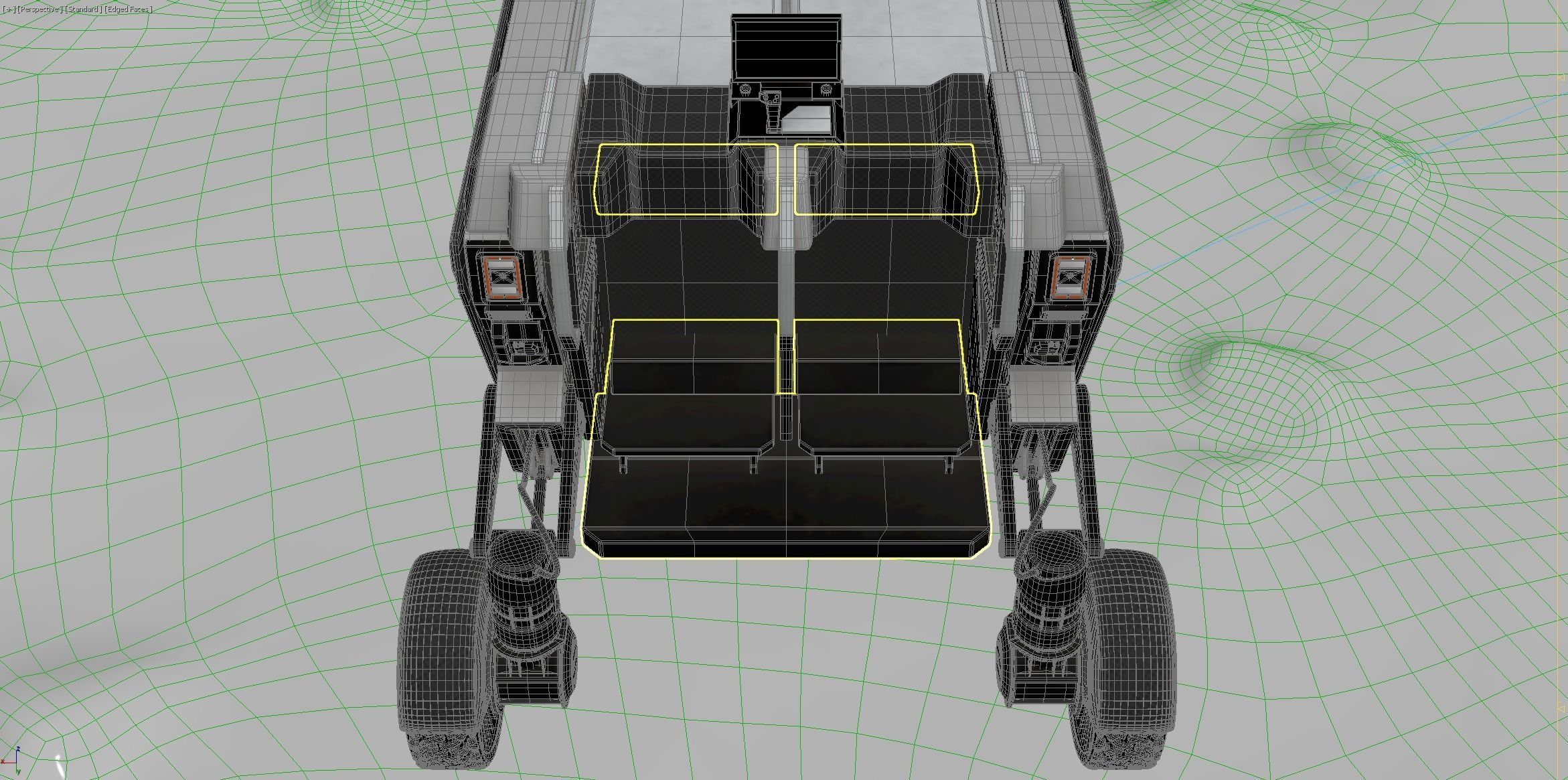 FLEX Moon Rover PBR Low-poly 3D model_19