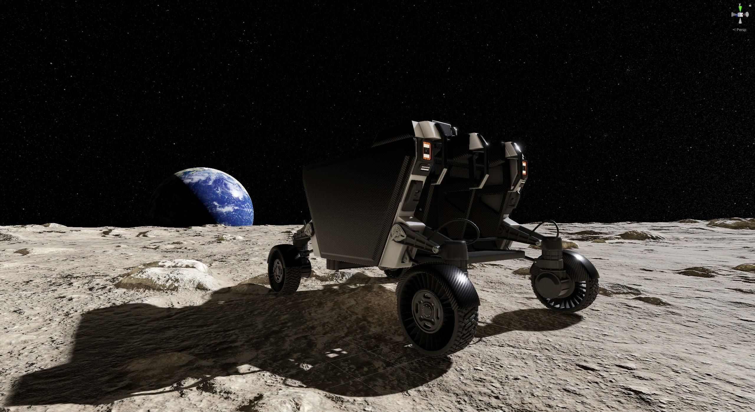 FLEX Moon Rover PBR Low-poly 3D model_3