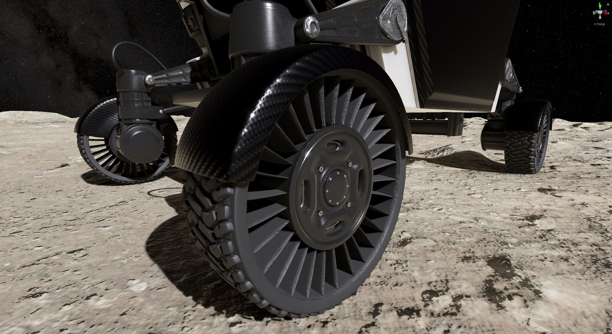FLEX Moon Rover PBR Low-poly 3D model_7