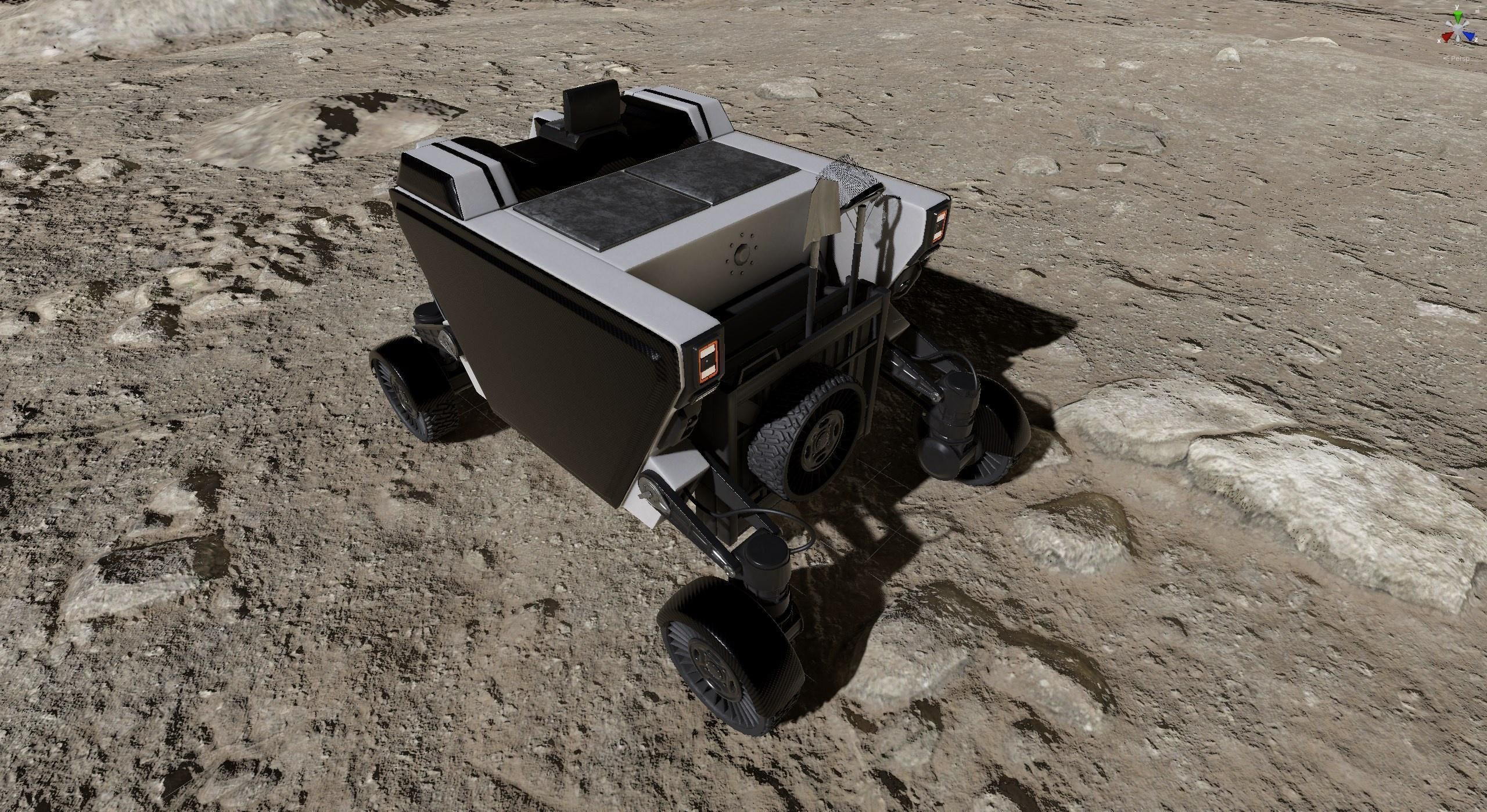 FLEX Moon Rover PBR Low-poly 3D model_5