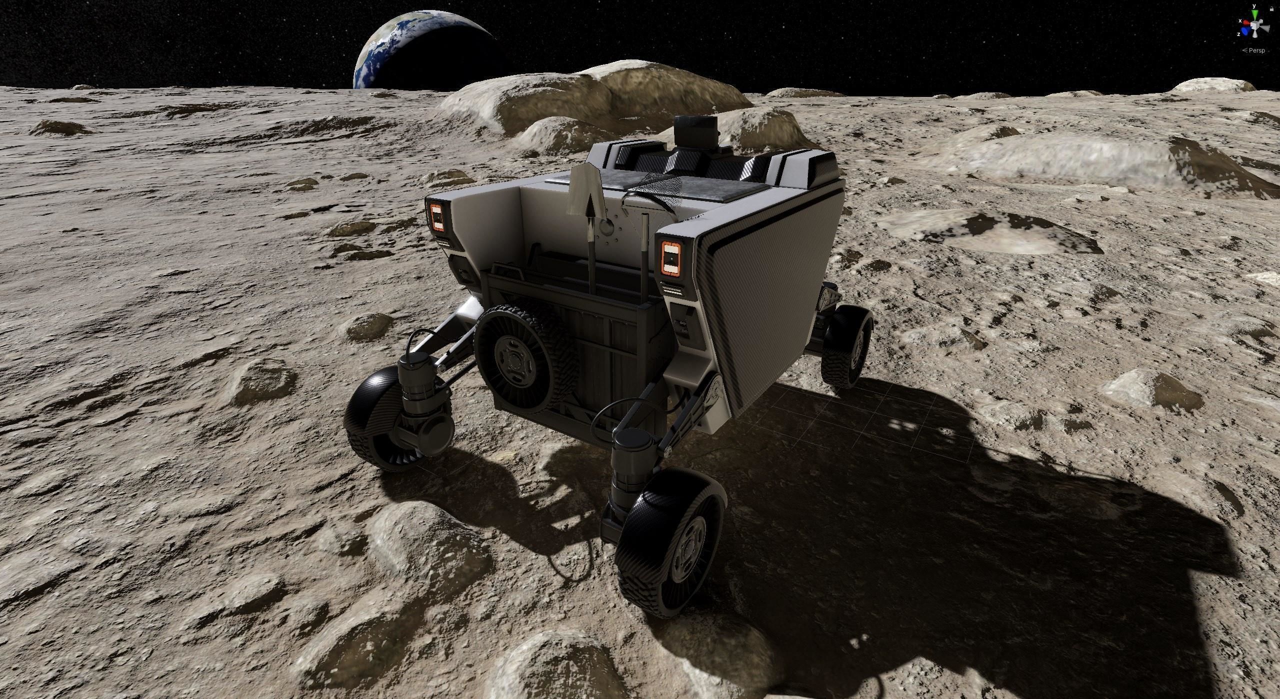 FLEX Moon Rover PBR Low-poly 3D model_2