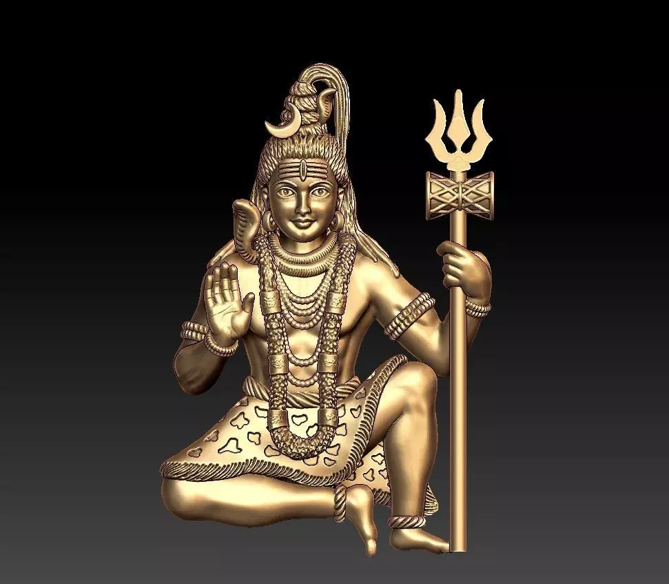 LORD SIVA PENDENT 3D print model