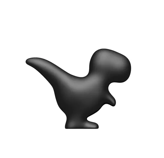 T-Rex Statue 3D print model_0