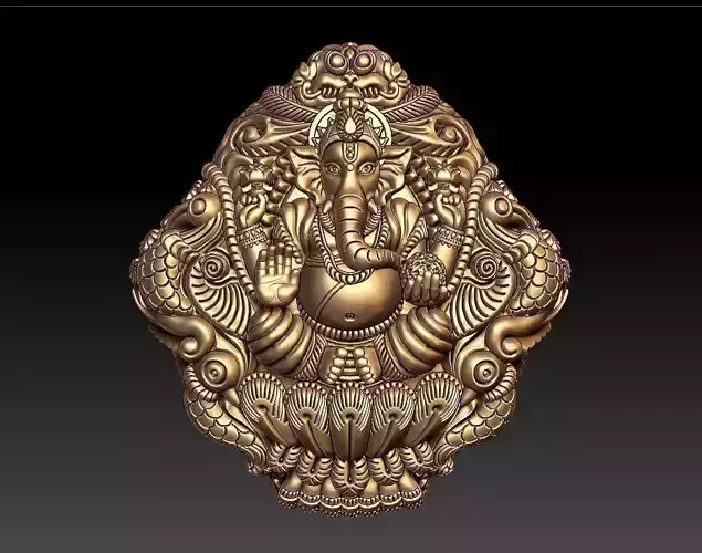 VINAYAGAR NAGASH PENDENT