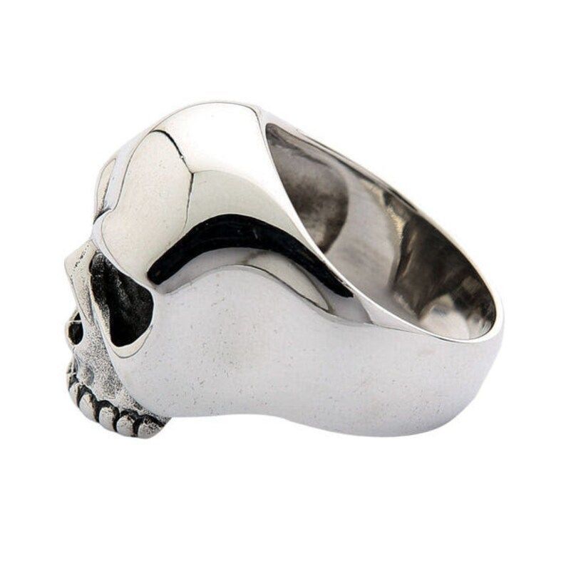 Skull Ring 3D print model_2