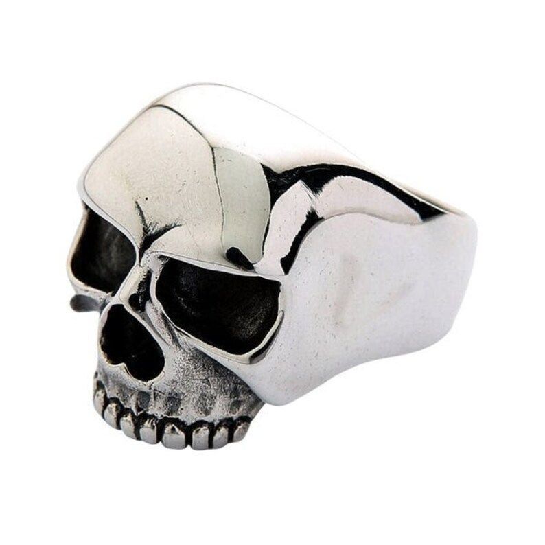 Skull Ring 3D print model_3