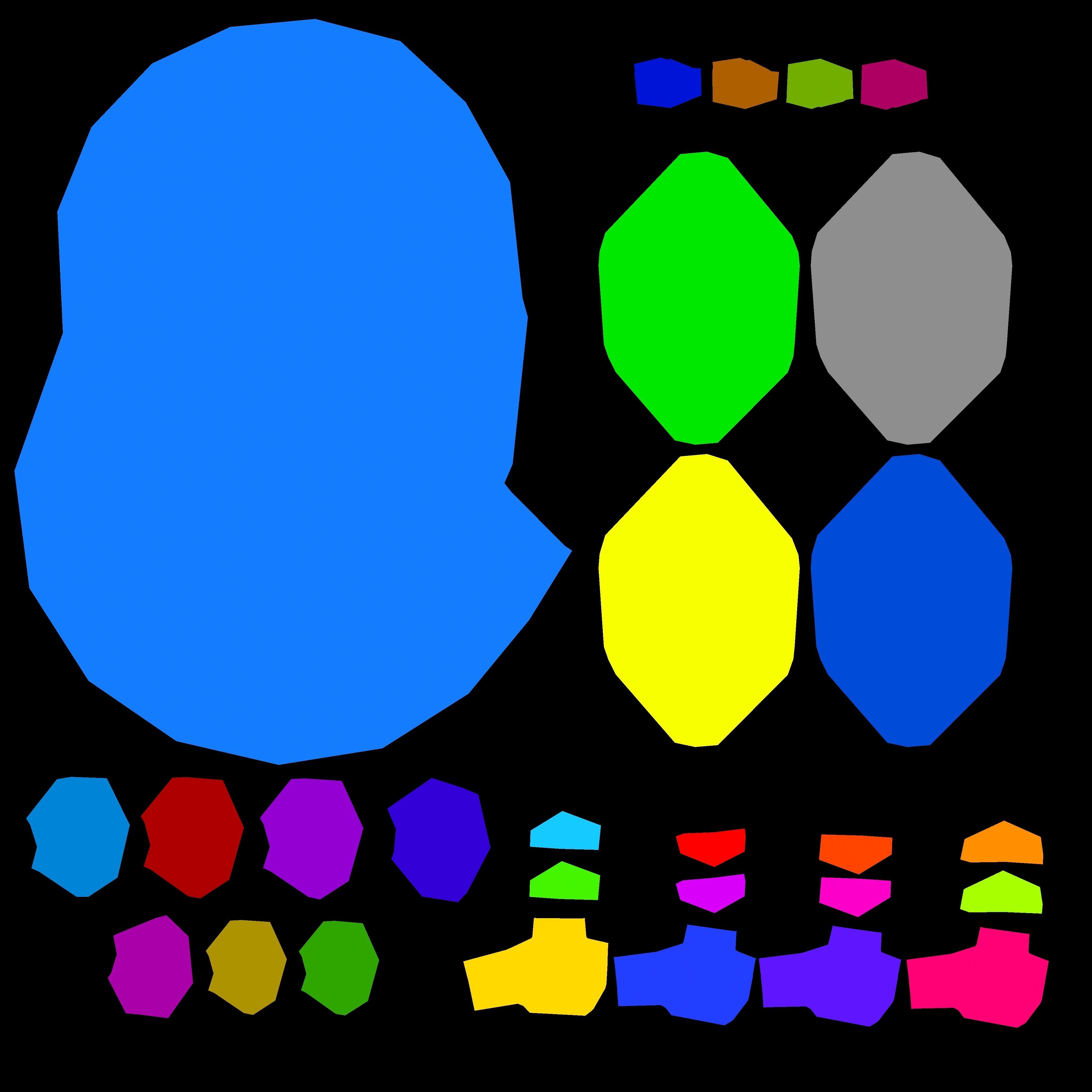 Lowpoly Respawn altar fighting platform Low-poly 3D model_7