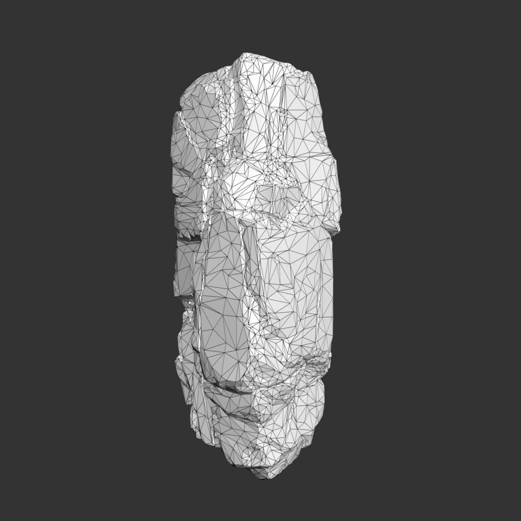 Low poly Desert Modular Rock 230426 Low-poly 3D model_14
