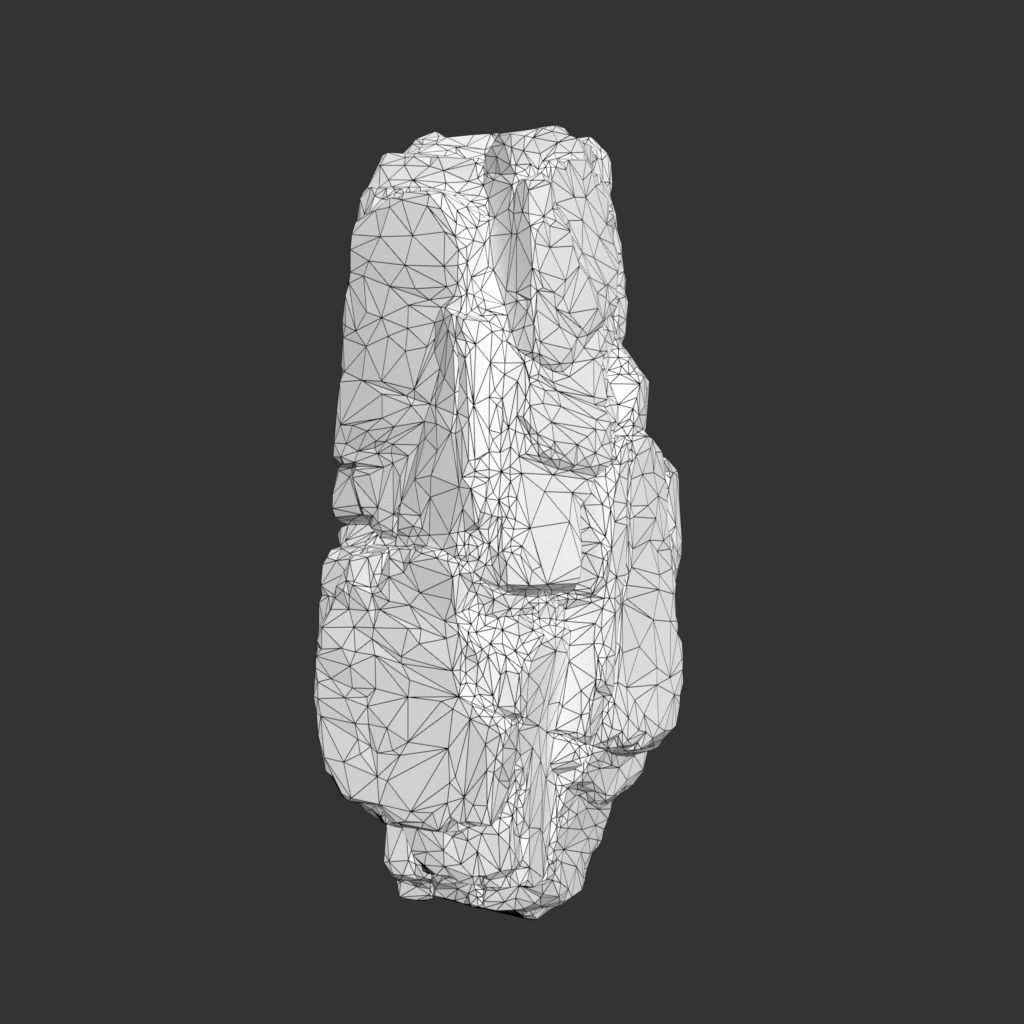 Low poly Desert Modular Rock 230426 Low-poly 3D model_17