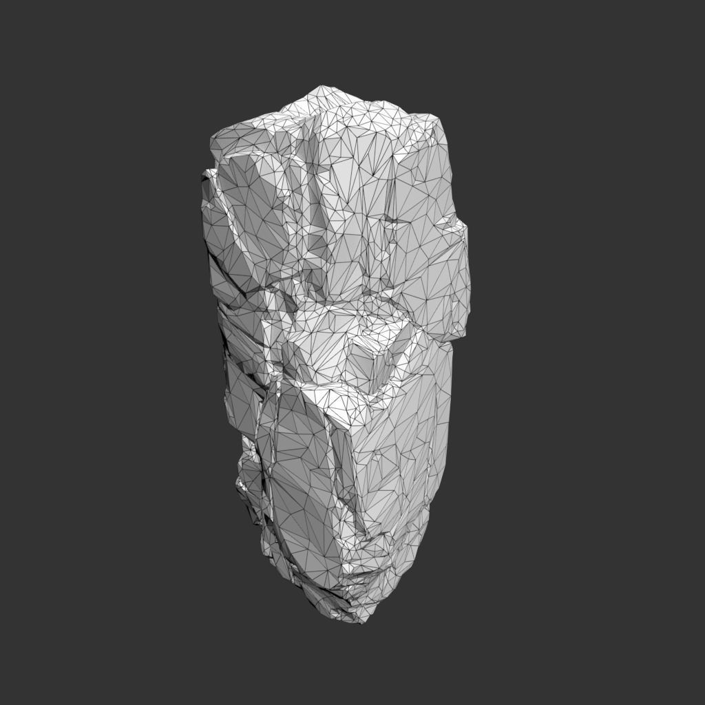 Low poly Desert Modular Rock 230426 Low-poly 3D model_18