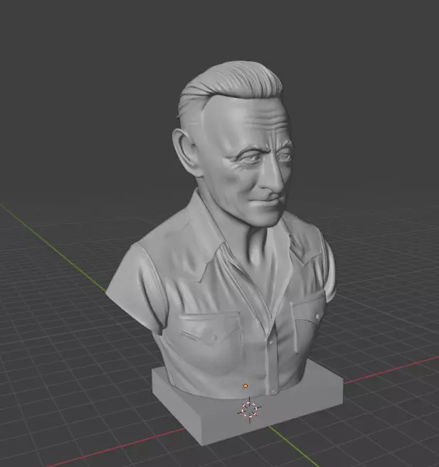Bruce Springsteen 3D print model_19