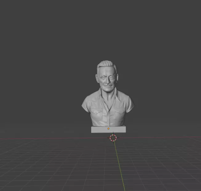 Bruce Springsteen 3D print model_0